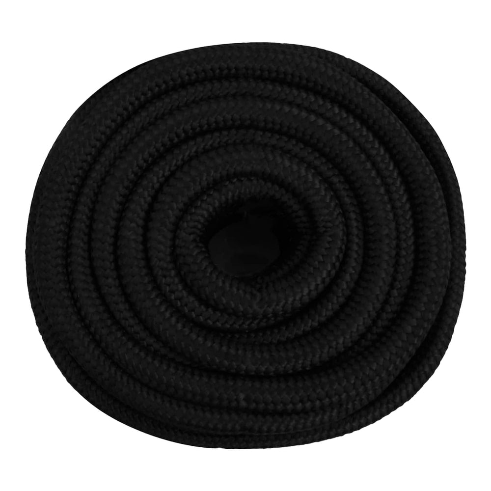 Multipurpose Utility Rope Polyester Black Length 25 m 20 mm