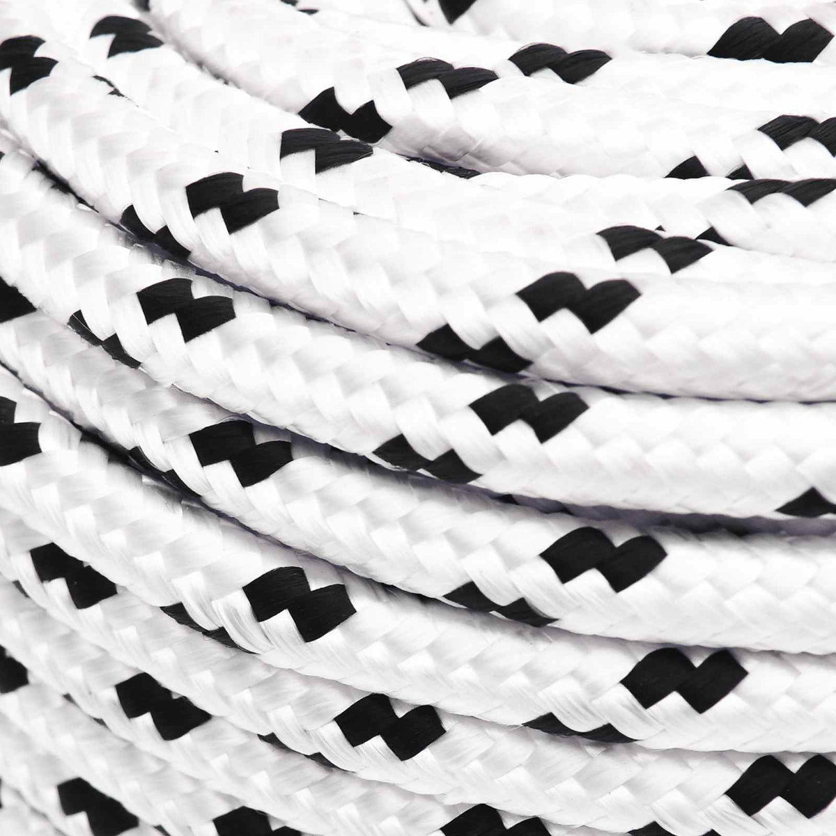 vidaXL Multipurpose Utility Rope 10 mm 100 m White Polyester 4