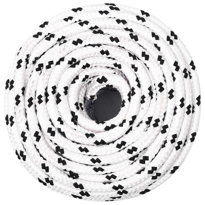 Multipurpose Utility Rope Polyester White Length 100 m 10 mm