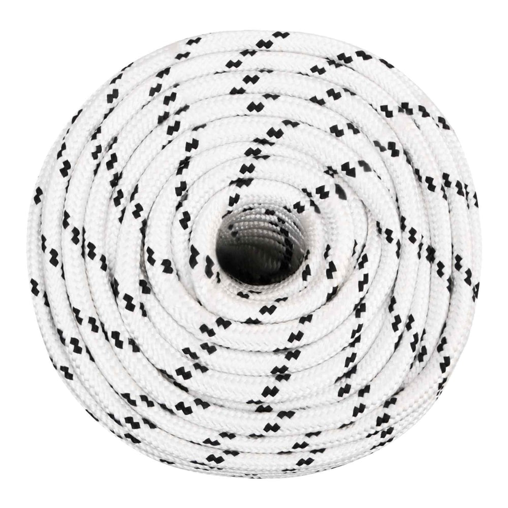 Multipurpose Utility Rope 12 mm 100 m White Polyester