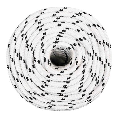 Multipurpose Utility Rope 12 mm 100 m White Polyester