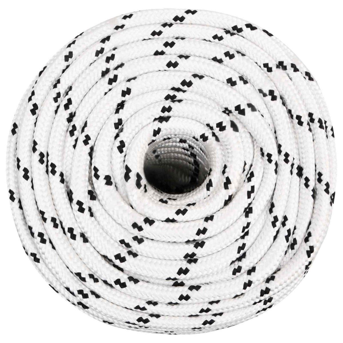 Multipurpose Utility Rope Polyester White Length 100 m 12 mm