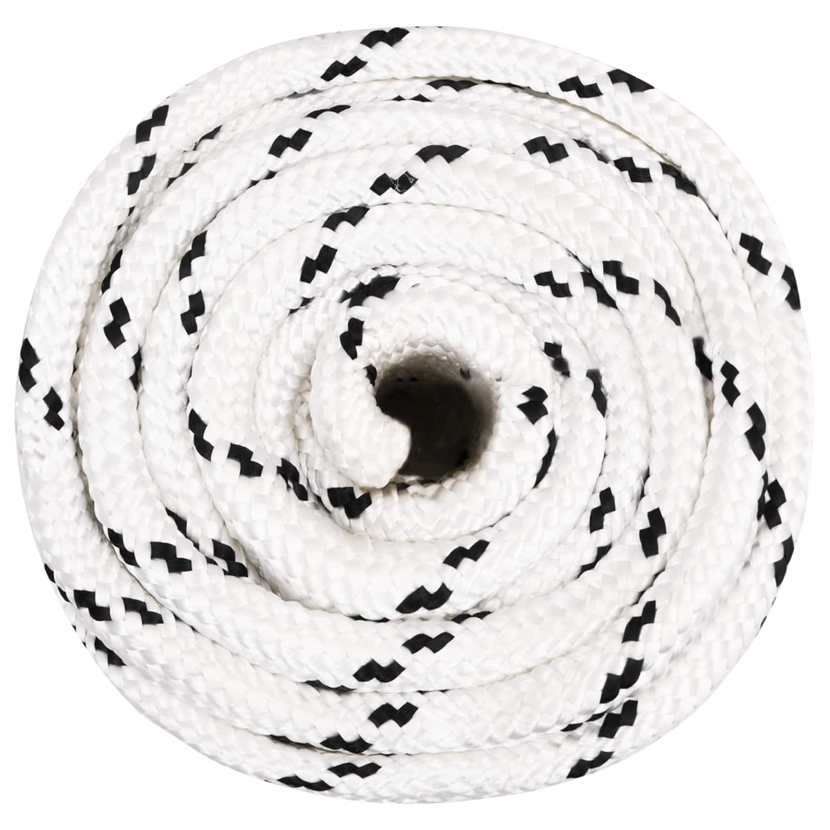 vidaXL Multipurpose Utility Rope 16 mm 100 m White Polyester 3