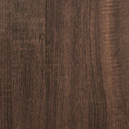 vidaXL Wall Corner Cabinet LUCCA Brown Oak 57 x 57 x 40 cm 5