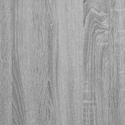 Headboard Cabinet 200x19x103.5 cm Grey sonoma