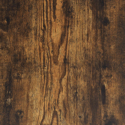 816005 vidaXL Book Cabinet 48x25,5x140 cm Smoked Oak Engineered Wood 6