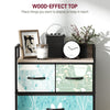 HOMCOM 4-Drawer Chest of Drawers - Blue