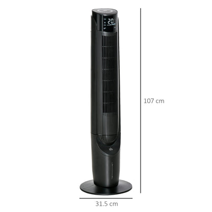 HOMCOM Ice Cooling Tower Fan in Black