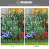 Garden Fencing Panels for Decoration with Arched and Inter-lockable Design