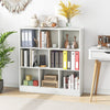 8-Cube Bookshelf with 2 Anti-Tipping Kits and Display Shelf for Home-White