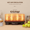 HOMCOM 40-70â Six-Tray Food Dehydrator - Black