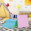 Toddler Climb and Crawl Foam Play Set-Pink & Green