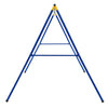 A-Frame Swing Stand for 2 Swings with Ground Stakes and Carabiners Heavy Duty-Yellow