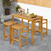 76cm Height Bar Chair with Saddle Shaped Seat and Sturdy Footrest
