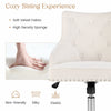 Adjustable 360° Swivel Accent Armchair-Beige