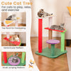 Multi-Level Aesthetic Fruit Cat Tower with Fruit-Shaped Platforms