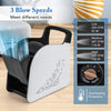 Air Mover Carpet Dryer with 3 Speeds 185° Pivoting Head and 1 AC Outlet
