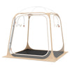 All Weather Pod Sports Tent for 2-4 People 215 x 215  cm Easy Setup Clear Bubble Tent