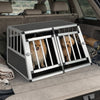 Aluminum Dog Transport Box with Lockable Door