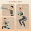 SPORTNOW 8KG Kettlebell, Soft Kettle Bell with Non-Slip Handle for Home Gym Weight Lifting and Strength Training