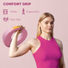 SPORTNOW 12kg Kettlebell, Kettle Bell with Wide Handle for Home Gym, Weight Lifting, Strength Training, Pink