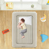 Inflatable Toddler Travel Bed with Electric Pump for Kids Room Bedroom-Grey