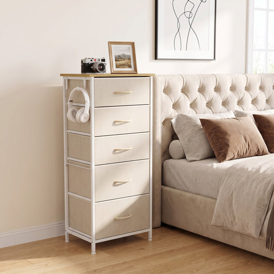 HOMCOM Chest of Drawers in Beige