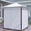 Outsunny 2 x 2 (m) Gazebo Protective Cover, Waterproof Cover for Gazebo, Canopy and Tent