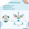 Baby Activity Center Baby Jumper and Bouncer with 6 Interactive Toys for Babies Age 6 Months +-Green