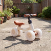 Baby Balance Bike No Pedal Toddler Balance Bike with Adjustable Handlebar and Seat-white