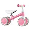 Baby Balance Bike with Height Adjustable Handle and Seat-Pink