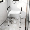 HOMCOM 57-69cm Aluminium Frame Bath Seat