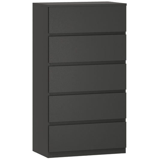 HOMCOM Chest of Drawers in Black