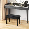 2-in-1 Padded Piano Bench with Storage Space-Black