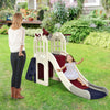 6-In-1 Toddler Climber Slide Playset-Blue
