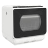 HOMCOM Six-Programme Countertop Dishwasher - White