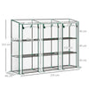 Outsunny 46 x 215cm Nine-Shelf Greenhouse