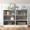 3-Tier Floor Standing Open Bookshelf with Anti-toppling Device-White