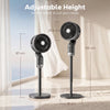 HOMCOM 20 dB Silent Standing Fan, 41