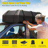 600L Car Roof Bag for All Vehicles with/without Racks-Black
