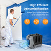 85 L/Day Commercial Dehumidifier with Auto Defrost-Black