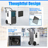 73 L/Day Commercial Dehumidifier with Drain Hose and Timer-White