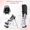 Women's Complete Golf Clubs and Bag Set Right Handed-Red