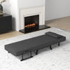 Convertible Sofa Bed 4-in-1 with 6-Position Adjustable Backrest-Dark Grey