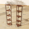 HOMCOM Three-Tier Corner Floor Lamp