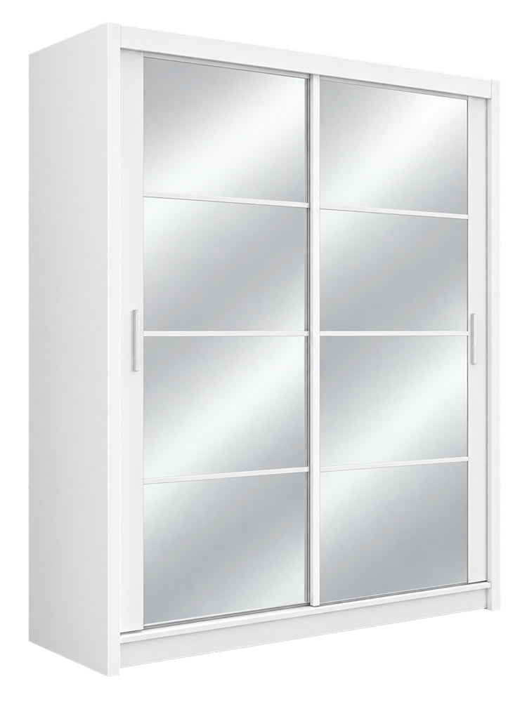 Dakota Mirrored Sliding Door Wardrobe 160cm (DAKOTA-160)