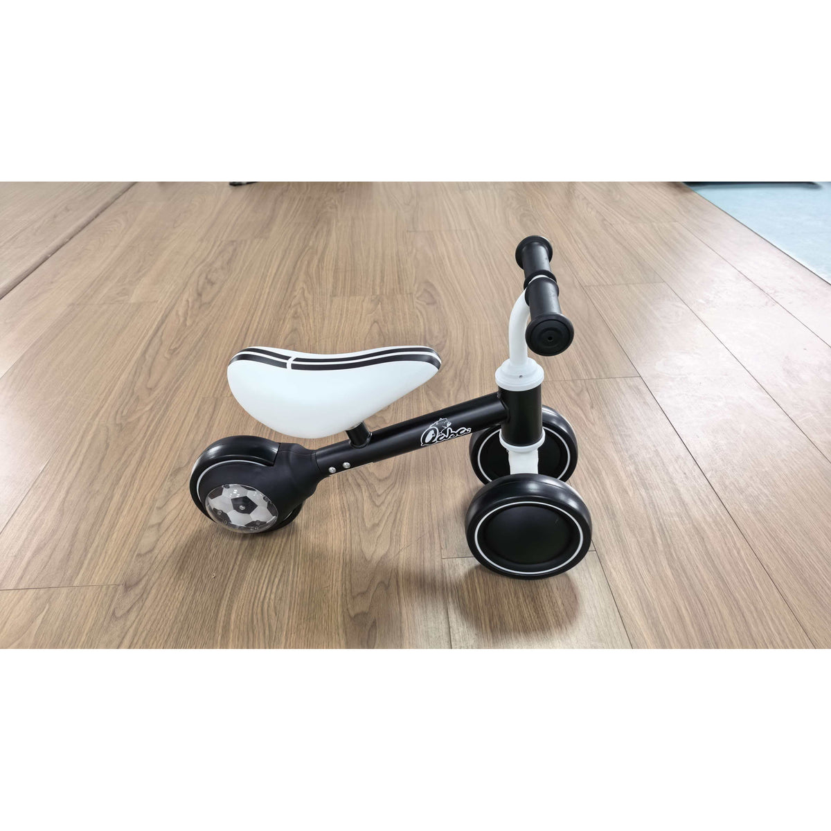 AIYAPLAY Balance Bike for Kids 1-2 Years in Black