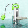 Outsunny 1100W Submersible Water Pump for Dirty/Clean Water, 18500L/H Electric Sump Pump with Float Switch, Drain Water from Garden Pond, Hot Tub, Ditches, Portable and Lightweight, Green