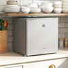 HOMCOM 46 Litre Lockable Countertop Fridge - Grey