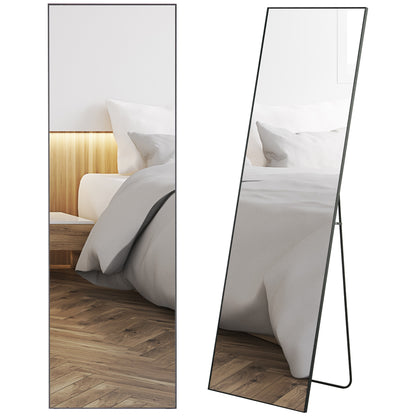 HOMCOM Full Length Mirror in Black